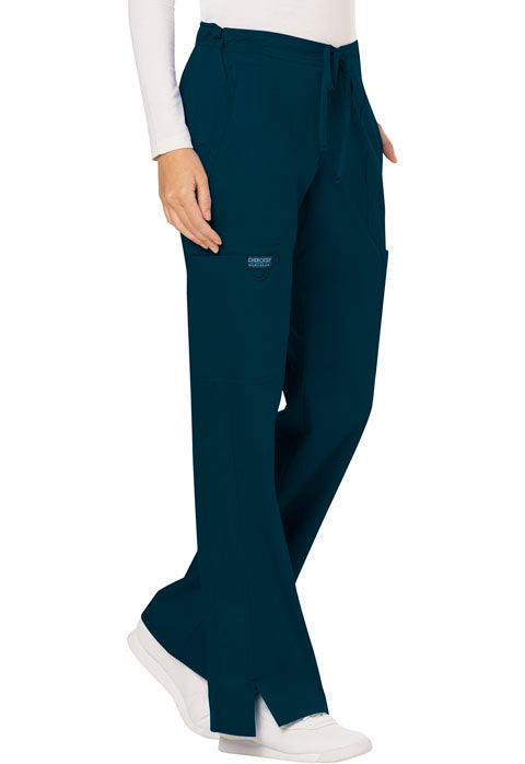 Cherokee Revolution WW120 Women's Pant - TALL caribbean blue
