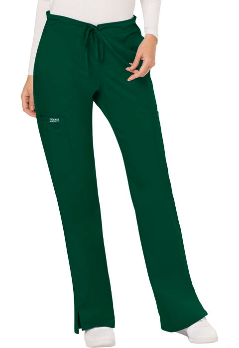 Cherokee Revolution WW120 Women's Pant - TALL hunter green