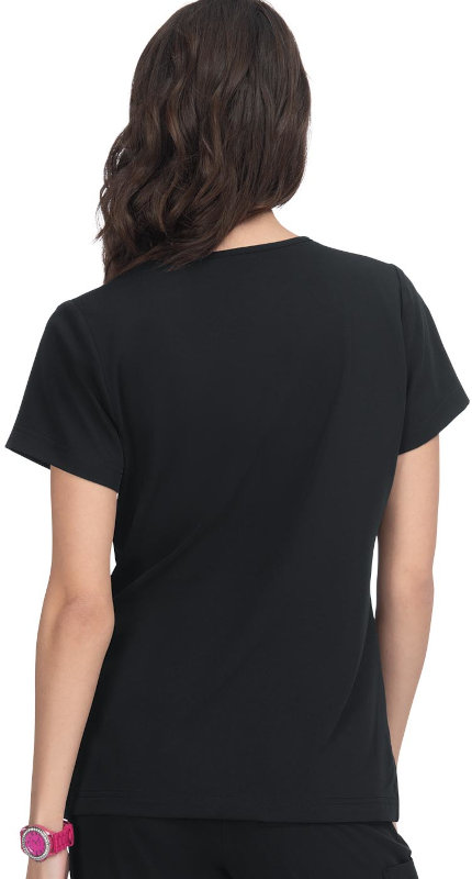 French Bull by Koi F102 Women's Coco Tuck In V-Neck Top Back