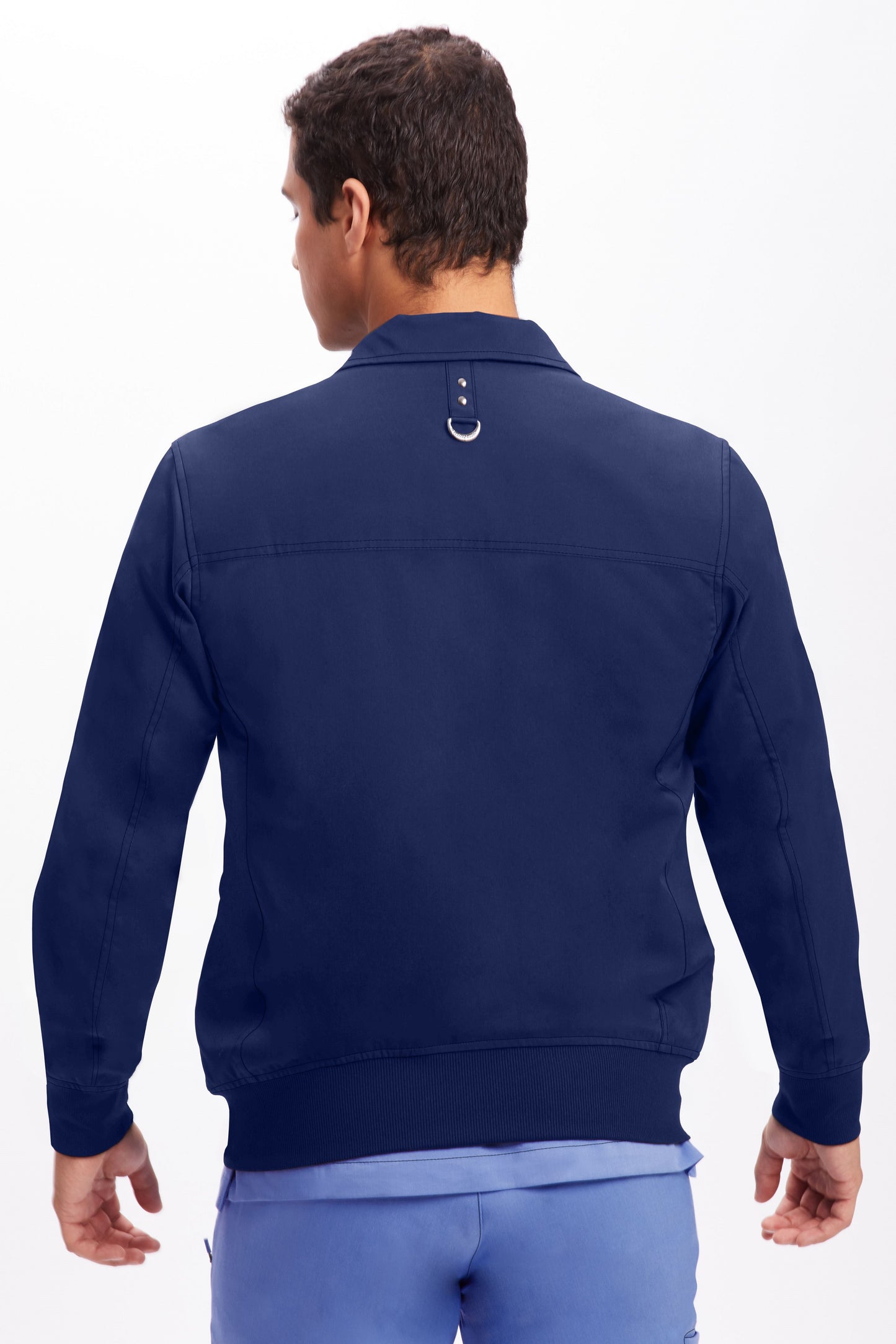 Healing Hands Purple Label 5530 Jonathan Bomber Men's Jacket Navy Back