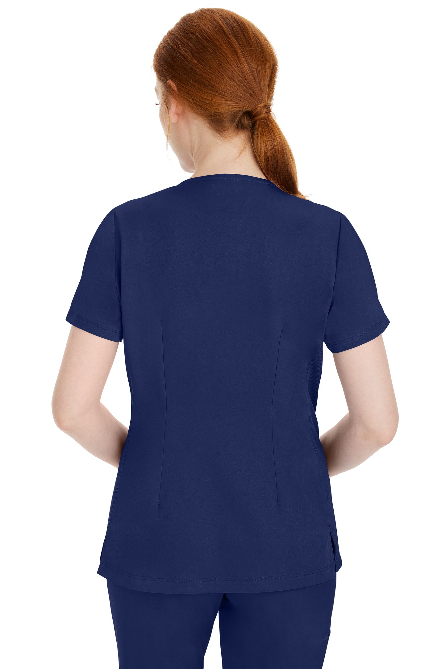 Healing Hands HHWorks 2530 Mariah Women's Top Navy Back