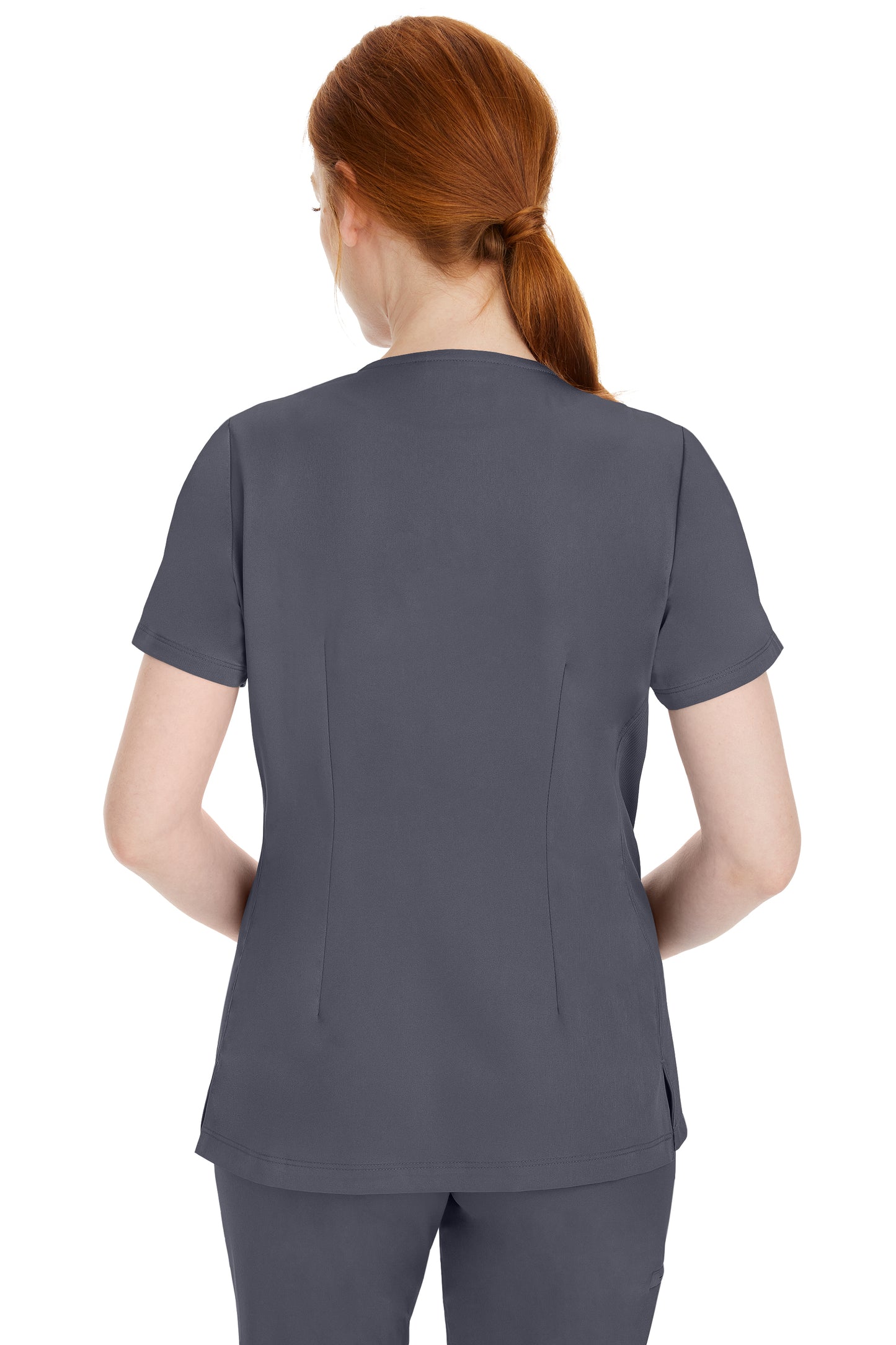 Healing Hands HHWorks 2530 Mariah Women's Top Pewter Back
