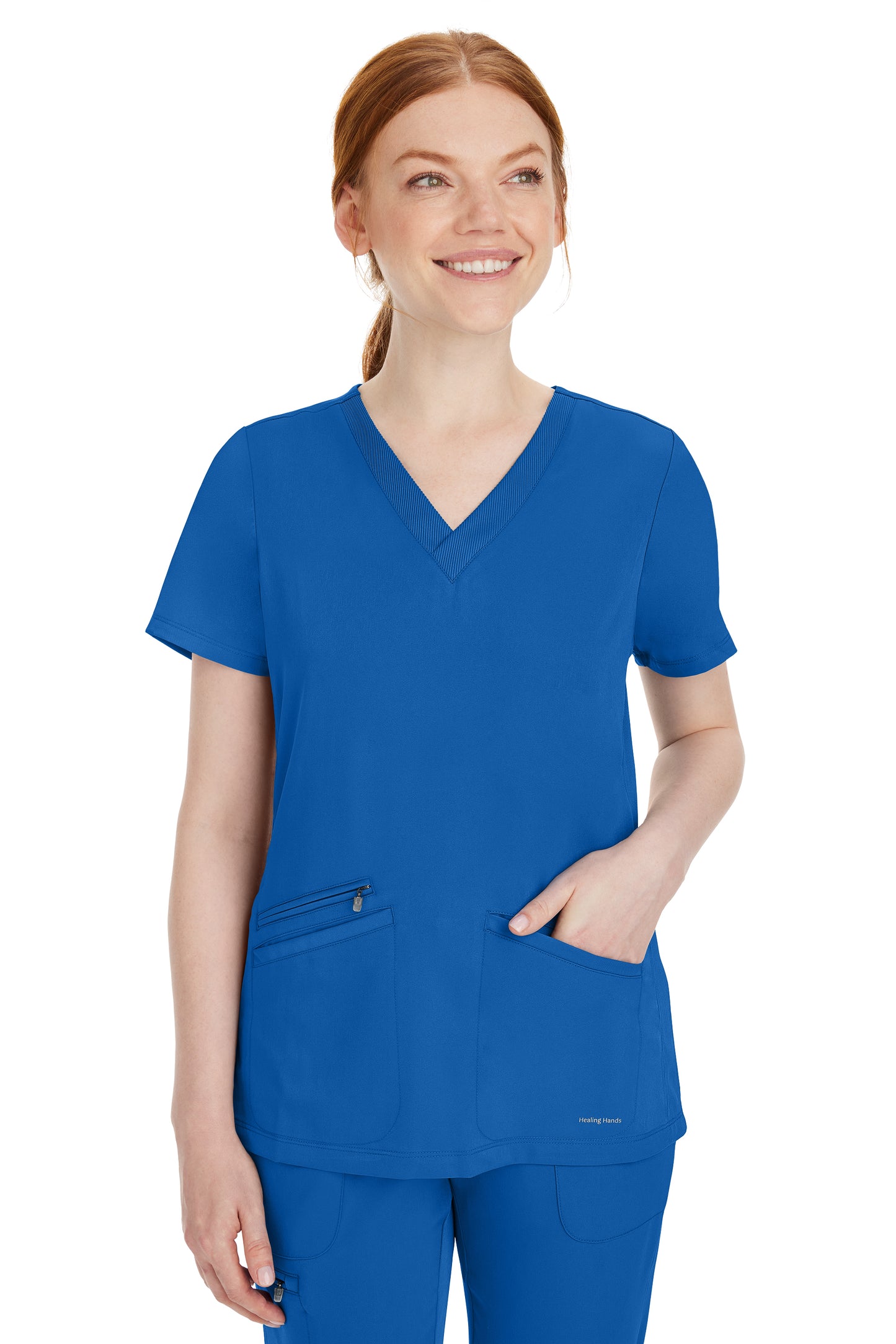 Healing Hands HHWorks 2530 Mariah Women's Top Royal Blue