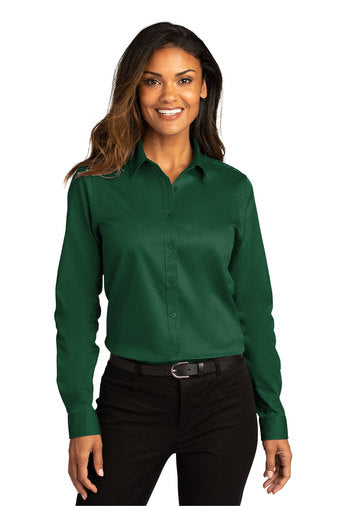 Port Authority® Women's Long Sleeve SuperPro React ™ LW808