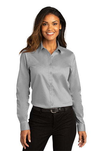 Port Authority® Women's Long Sleeve SuperPro React ™ LW808