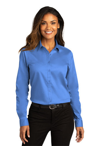 Port Authority® Women's Long Sleeve SuperPro React ™ LW808