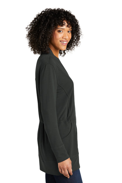 Port Authority® LK825 Ladies Microterry Cardigan Side