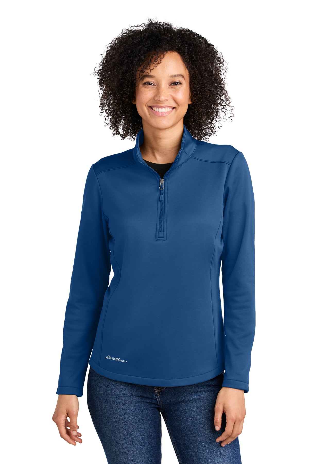 Eddie Bauer® Women’s Smooth Mid Layer Fleece 1/2-Zip EB2370