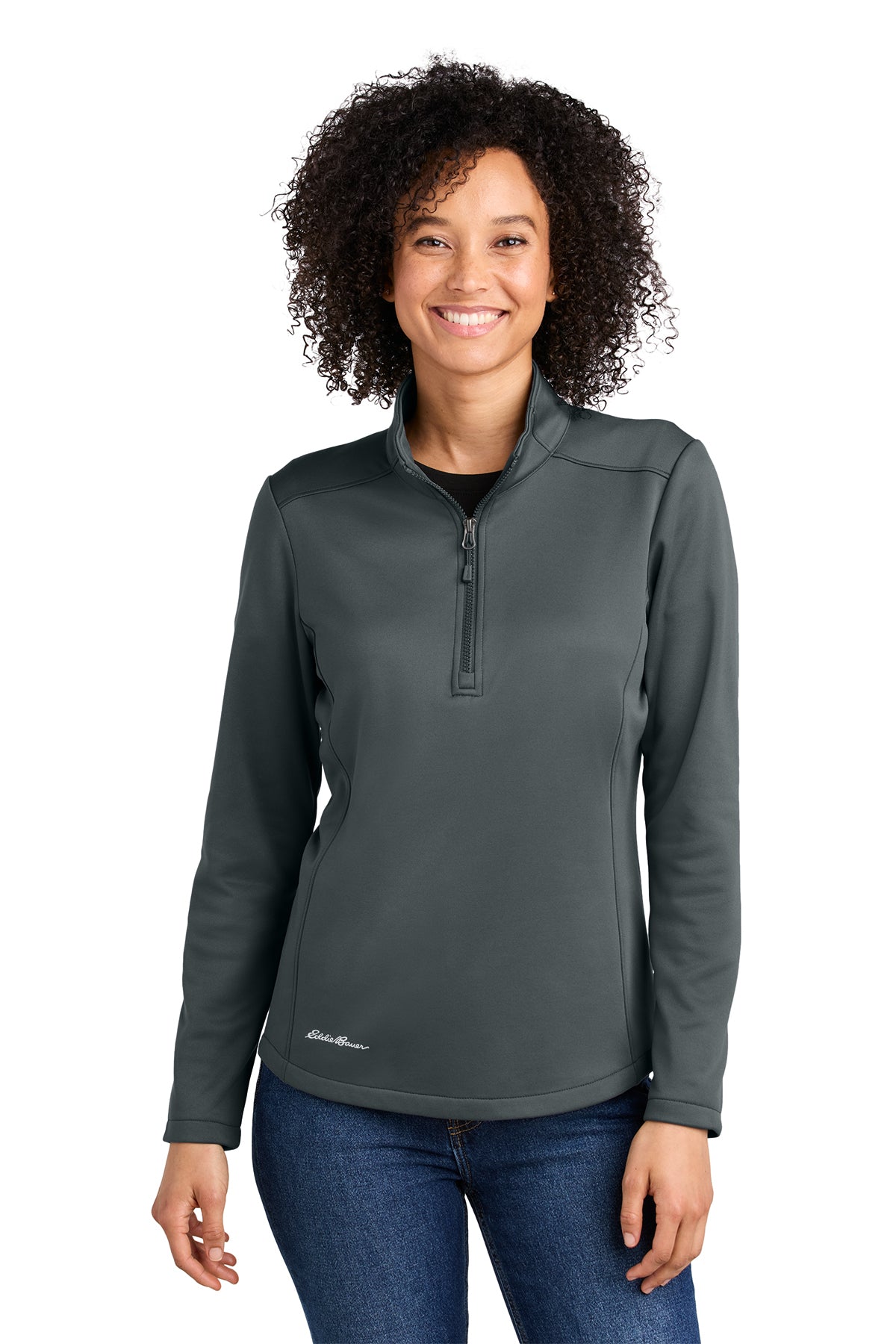 Eddie Bauer® Women’s Smooth Mid Layer Fleece 1/2-Zip EB2370