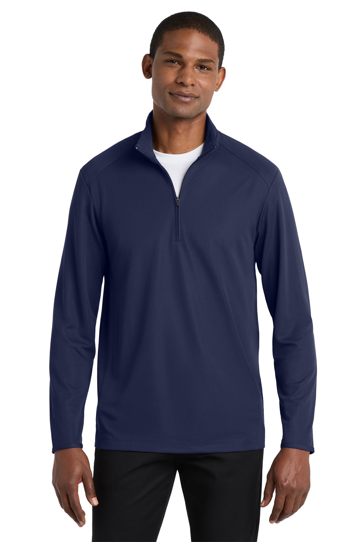 Port Authority® K806 Pinpoint  Mesh 1/2-Zip