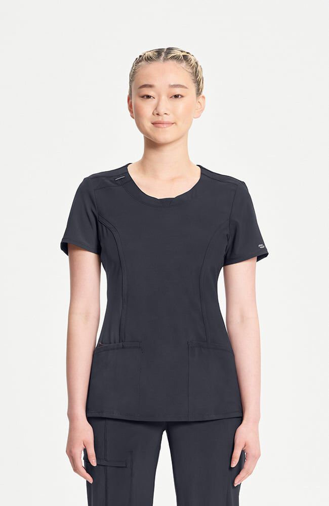 Cherokee Infinity 2624A Round Neck Top | Hy Vee Health - Exemplar Care