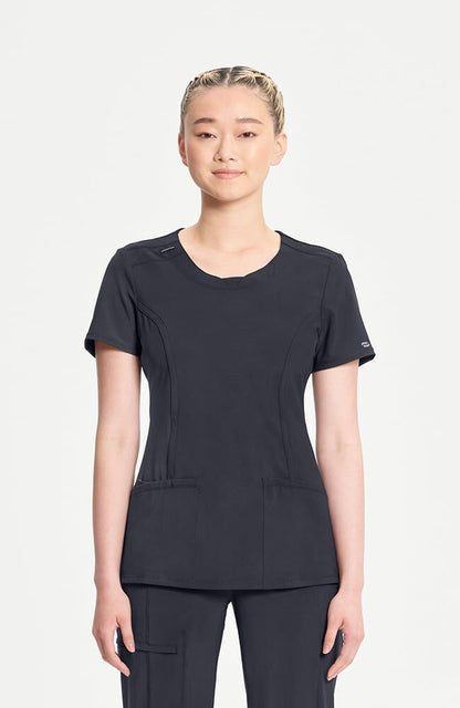 Cherokee Infinity 2624A Round Neck Top | Hy Vee Health - Exemplar Care