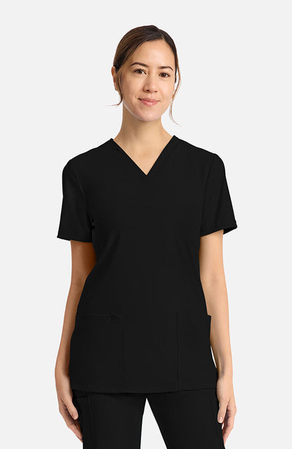 Achieve by Cherokee Women's CK832 2-Pocket Scrub Top
