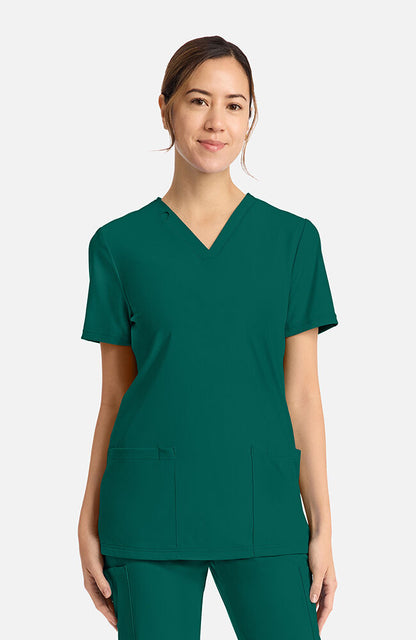 Achieve by Cherokee Women's CK832 2-Pocket Scrub Top