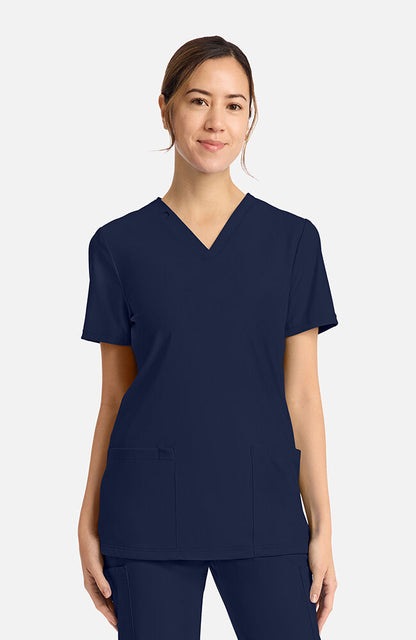 Achieve by Cherokee Women's CK832 2-Pocket Scrub Top