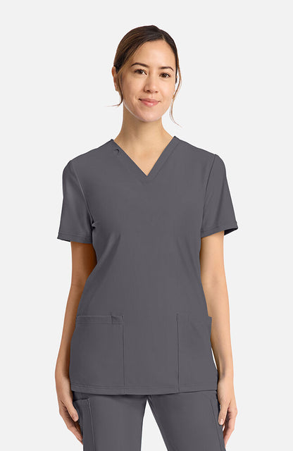 Achieve by Cherokee Women's CK832 2-Pocket Scrub Top