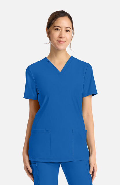 Achieve by Cherokee Women's CK832 2-Pocket Scrub Top