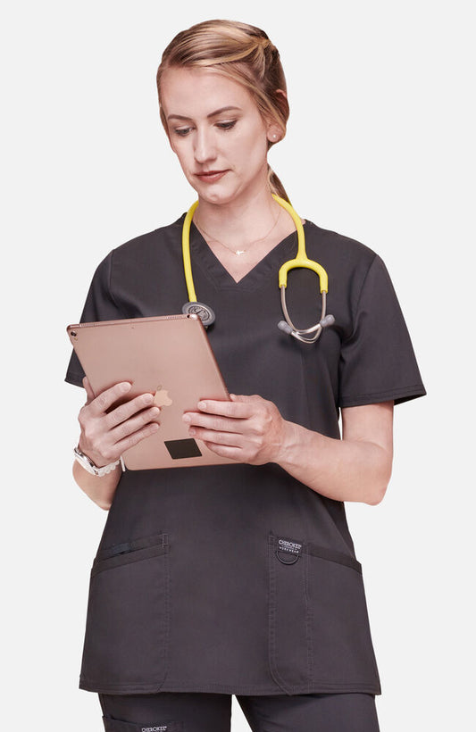 Scrub Top - Cherokee Women's WW620 | Hy Vee Health - Exemplar Care