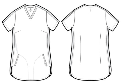 Healing Hands 360 Carly V-Neck Top Sketch