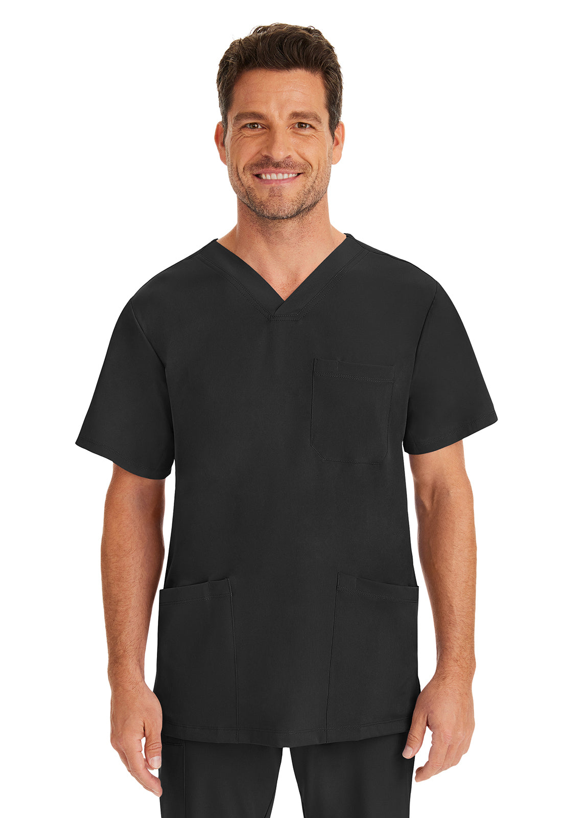  healing hands Scrubs for Men Top Blue Label One Pocket Men's  Scrub Top Lightweight Fabric 2223 James Royal S: Clothing, Shoes & Jewelry