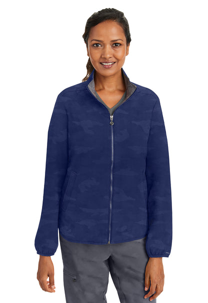 Healing Hands Purple Label Camo 5030 Women's Destini Jacket Navy