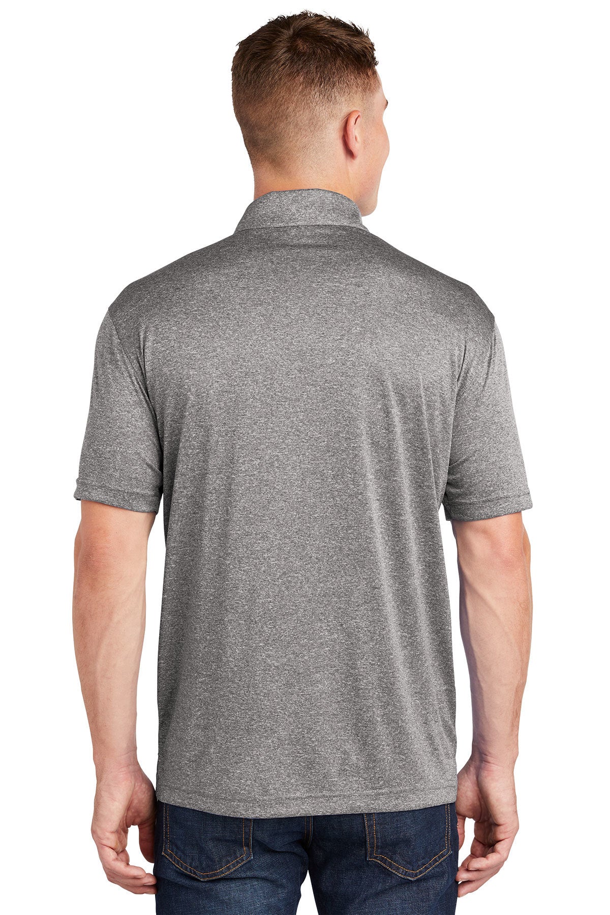 Sport-Tek® ST660 Heather Contender™ Polo back