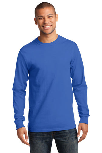 Port & Company® PC61LS Long Sleeve Essential Tee Royal