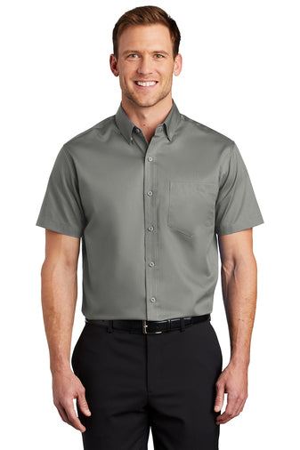 Port Authority® Short Sleeve SuperPro™ Twill Shirt S664