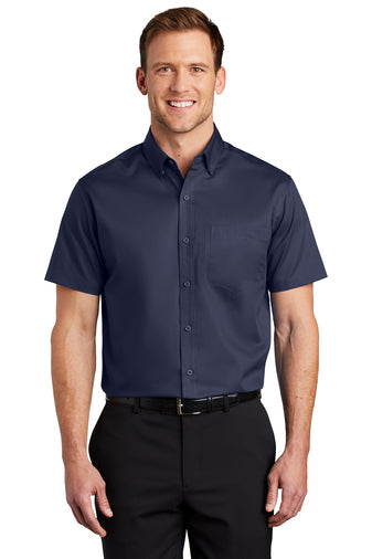 Port Authority® Short Sleeve SuperPro™ Twill Shirt S664