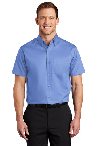 Port Authority® Short Sleeve SuperPro™ Twill Shirt S664