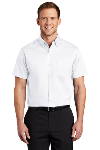 Port Authority® Short Sleeve SuperPro™ Twill Shirt S664