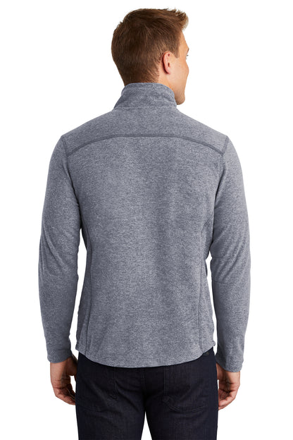 Port Authority® F235 Heather Microfleece Full-Zip Jacket Back