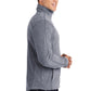 Port Authority® F235 Heather Microfleece Full-Zip Jacket Side