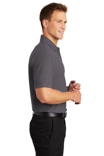 Port Authority® K100 Core Classic Pique Polo Side