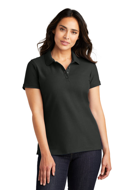 Port Authority® L100 Ladies Core Classic Pique Polo Black