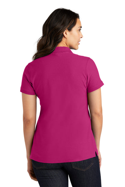 Port Authority® L100 Ladies Core Classic Pique Polo Back