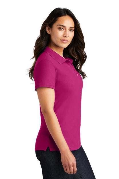 Port Authority® L100 Ladies Core Classic Pique Polo Side