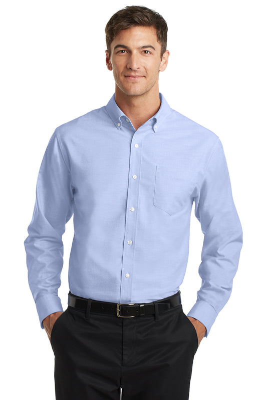 Port Authority® Tall SuperPro™ Oxford Shirt TS658