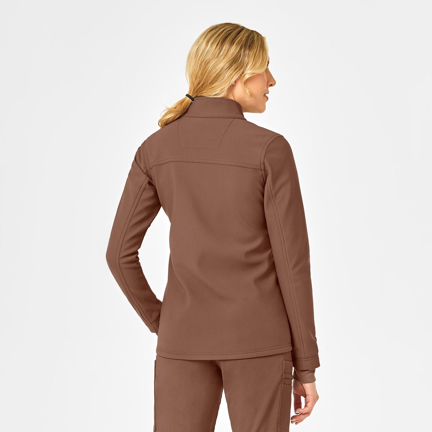 Carhartt C81023 Women's Rugged Flex Fleece Jacket Nutmeg Back