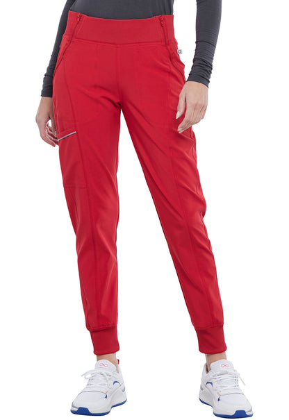 Cherokee Infinity CK110A Women's Jogger Pant Red