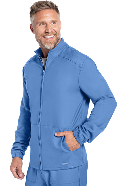 Cherokee Workwear Originals Ultra Men's CK359 Zip Front Scrub Jacket | Nurse Aid Students