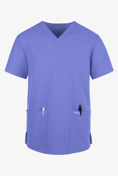 Cherokee Workwear Originals CK784 Ultra Men's 2-Pocket V-Neck Scrub Top | Nurse Aid Stuents