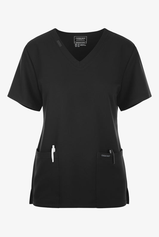 Cherokee Workwear Originals CK953 Ultra Women's 2-Pocket V-Neck Scrub Top | Marshalltown
