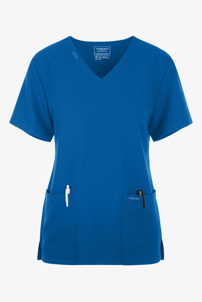 Cherokee Workwear Originals CK953 Ultra Women's 2-Pocket V-Neck Scrub Top | Marshalltown