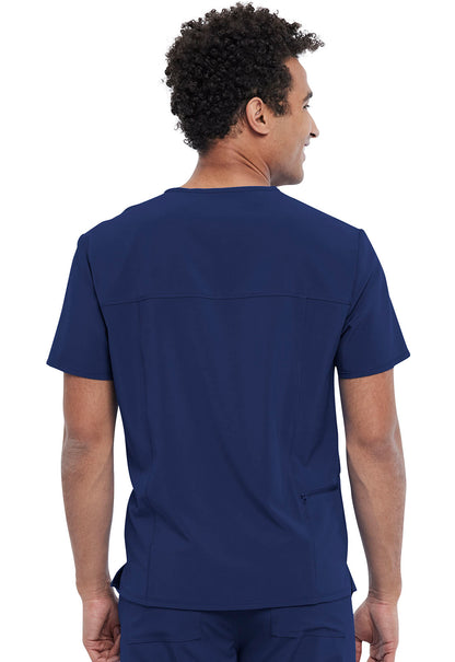 Cherokee Allura CKA689 Men's Tuckable Top Navy Back