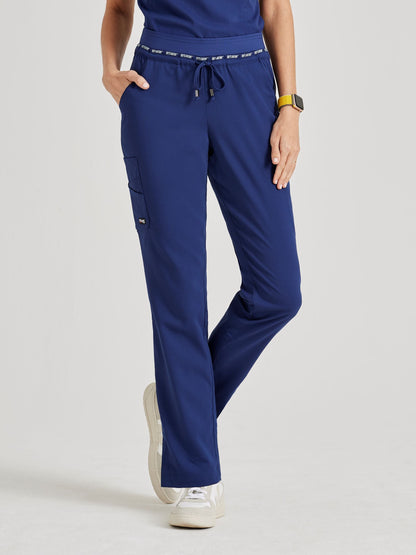 Barco Grey's Anatomy +SpandexStretch GRSP526 Serena Tapered Pant Navy