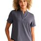 Healing Hands HH Works HH650 Women's Tuckable Scrub Top Pewter