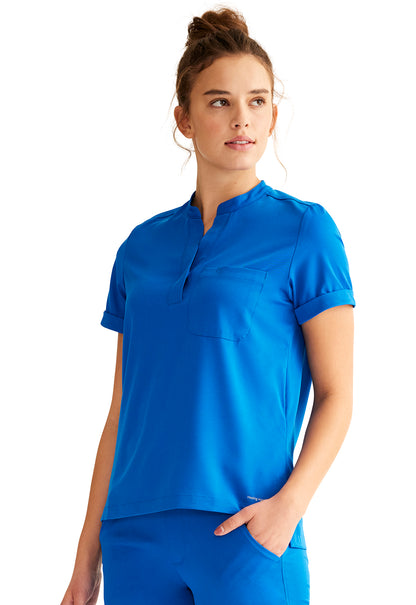 Healing Hands HH Works HH650 Women's Tuckable Scrub Top Royal