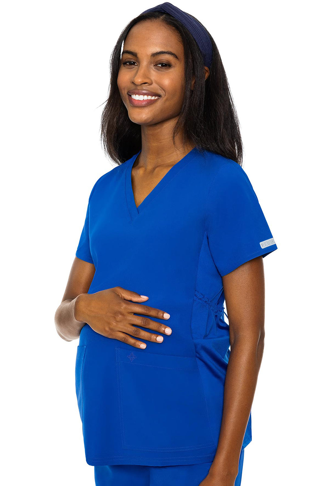 Med Couture Activate 8459 Maternity Top Royal