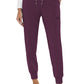 Med Couture Touch 7705 Women's Double Cargo Jogger Pant Wine
